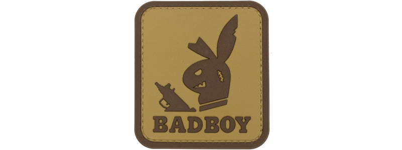 Patch PVC "Bad Boy" w/ Gun - ssairsoft.com