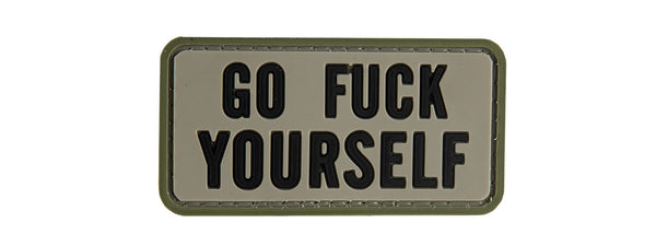 Patch PVC "Go F*** Yourself" - ssairsoft.com