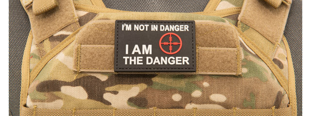 Patch PVC "I'm Not In Danger, I Am The Danger" - ssairsoft.com