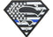 Patch PVC US Flag Superman Shield - ssairsoft.com