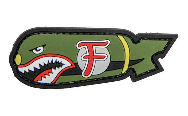 Patch PVC F-Bomb Shark - ssairsoft.com