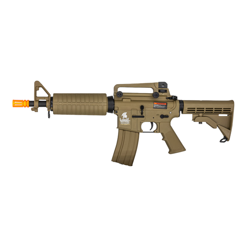 Lancer Tactical M933 Commando Gen2 Airsoft AEG Rifle (Tan) - ssairsoft.com