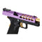 Lancer Tactical Stryk Hi-Capa 5.1 Gas Blowback Airsoft Pistol (Gold & Purple) - ssairsoft.com