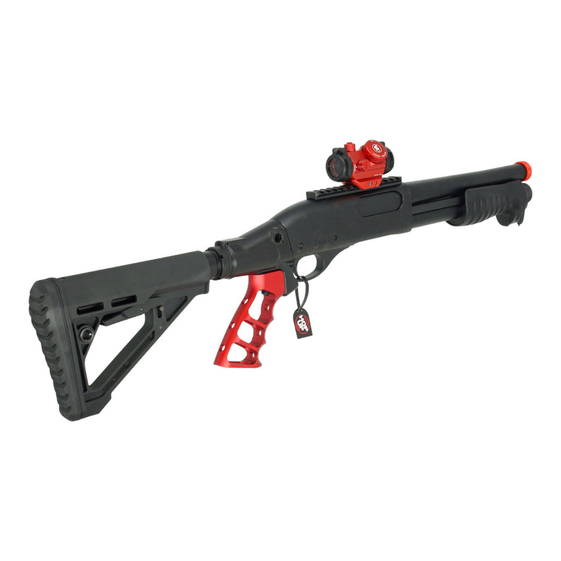 SS Airsoft Custom Shotgun Breacher - Red Hype - ssairsoft.com