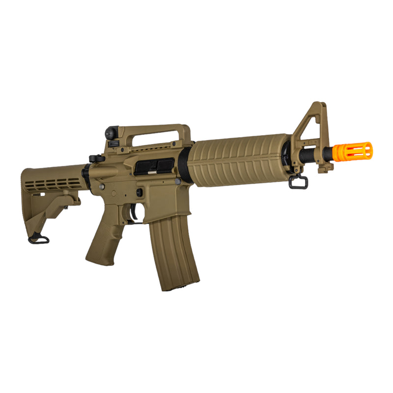 Lancer Tactical M933 Commando Gen2 Airsoft AEG Rifle (Tan) - ssairsoft.com