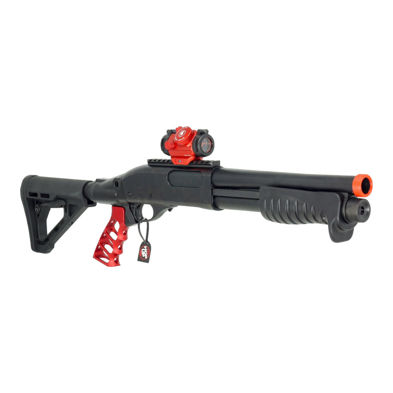 SS Airsoft Custom Shotgun Breacher - Red Hype - ssairsoft.com