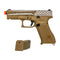 SS Airsoft Custom Glock G19x Laser Engraved Flag (Tan) - ssairsoft.com