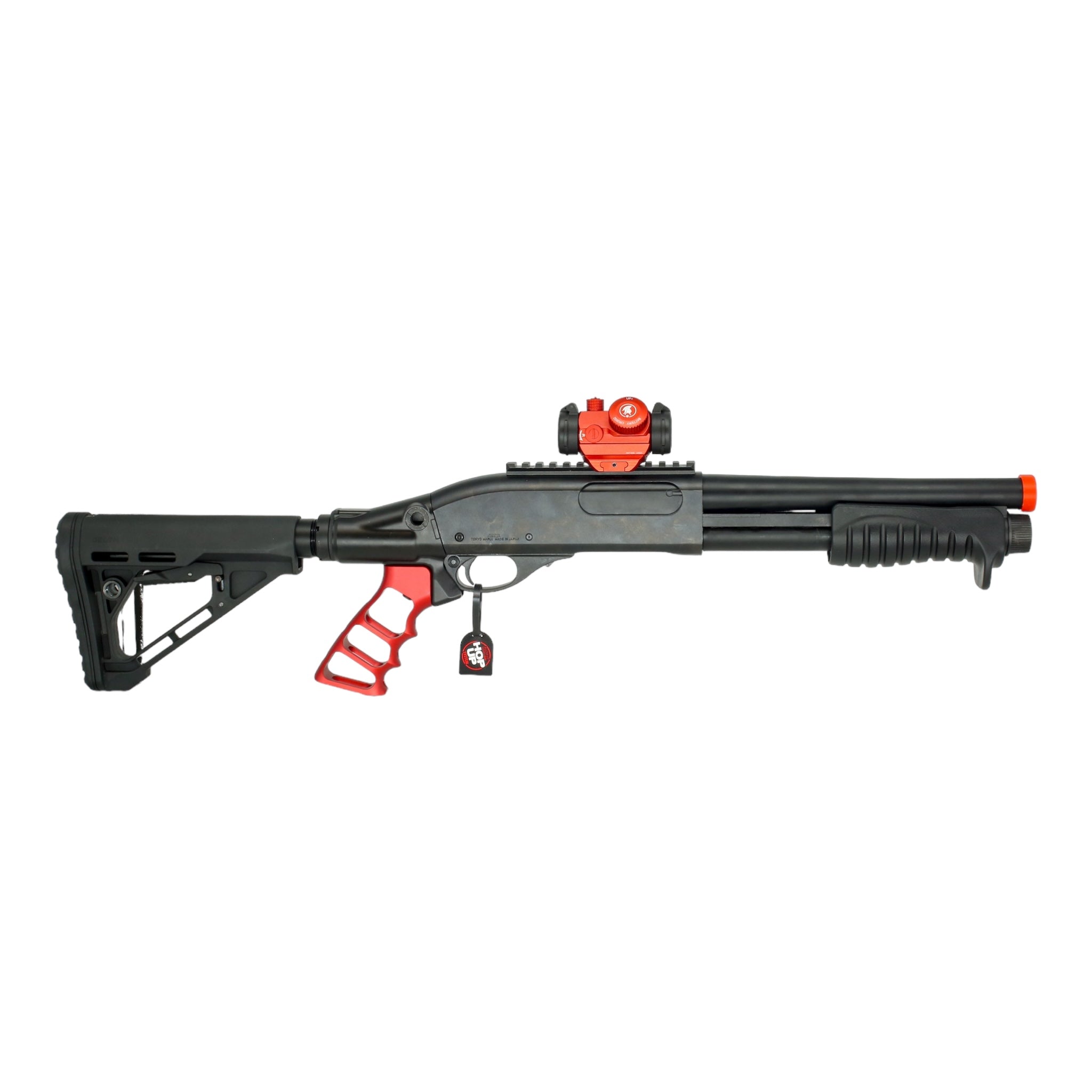 SS Airsoft Custom Shotgun Breacher - Red Hype - ssairsoft.com
