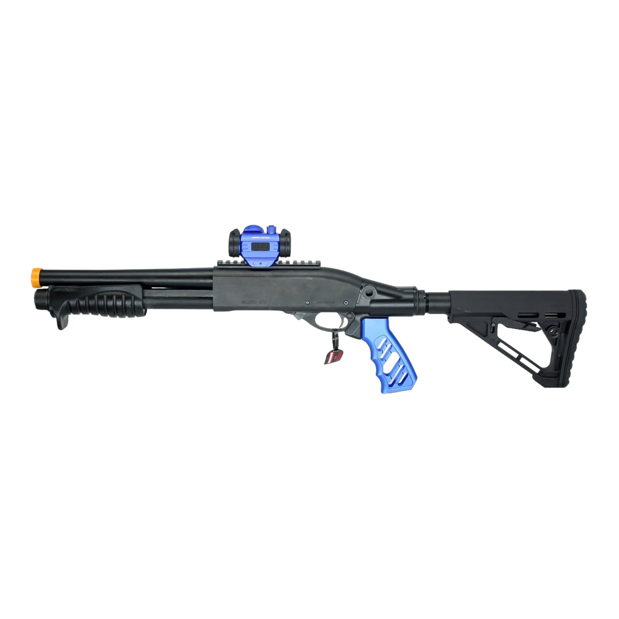 SS Airsoft Custom Shotgun Breacher - Blue Hype - ssairsoft.com