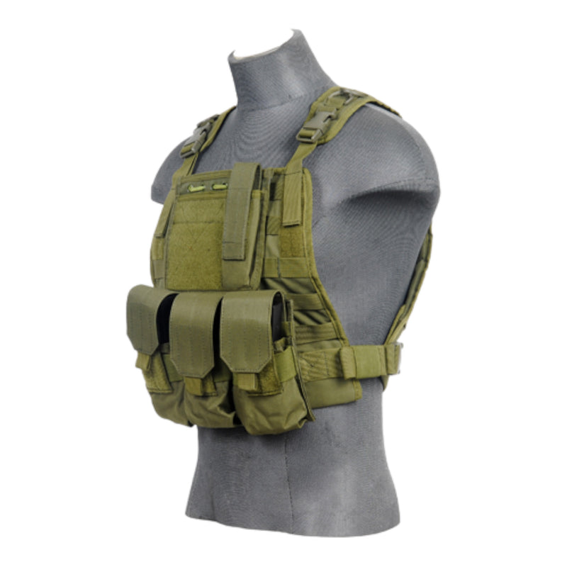 Lancer Tactical Nylon Molle Tactical Vest - ssairsoft.com