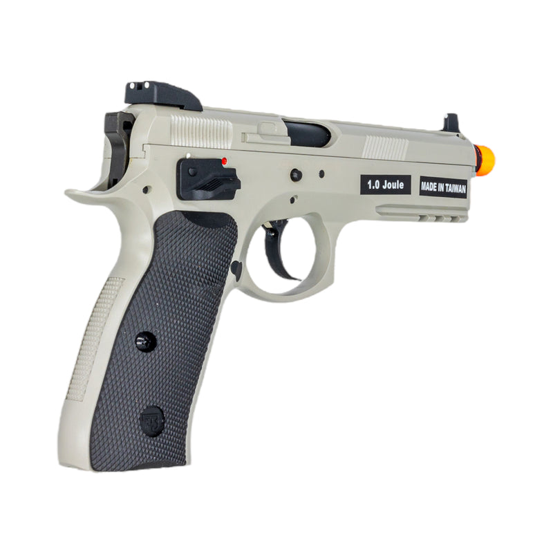 ASG CZ 75 SP-01 Shadow Gas Blowback Airsoft Pistol (Urban Gray) - ssairsoft.com