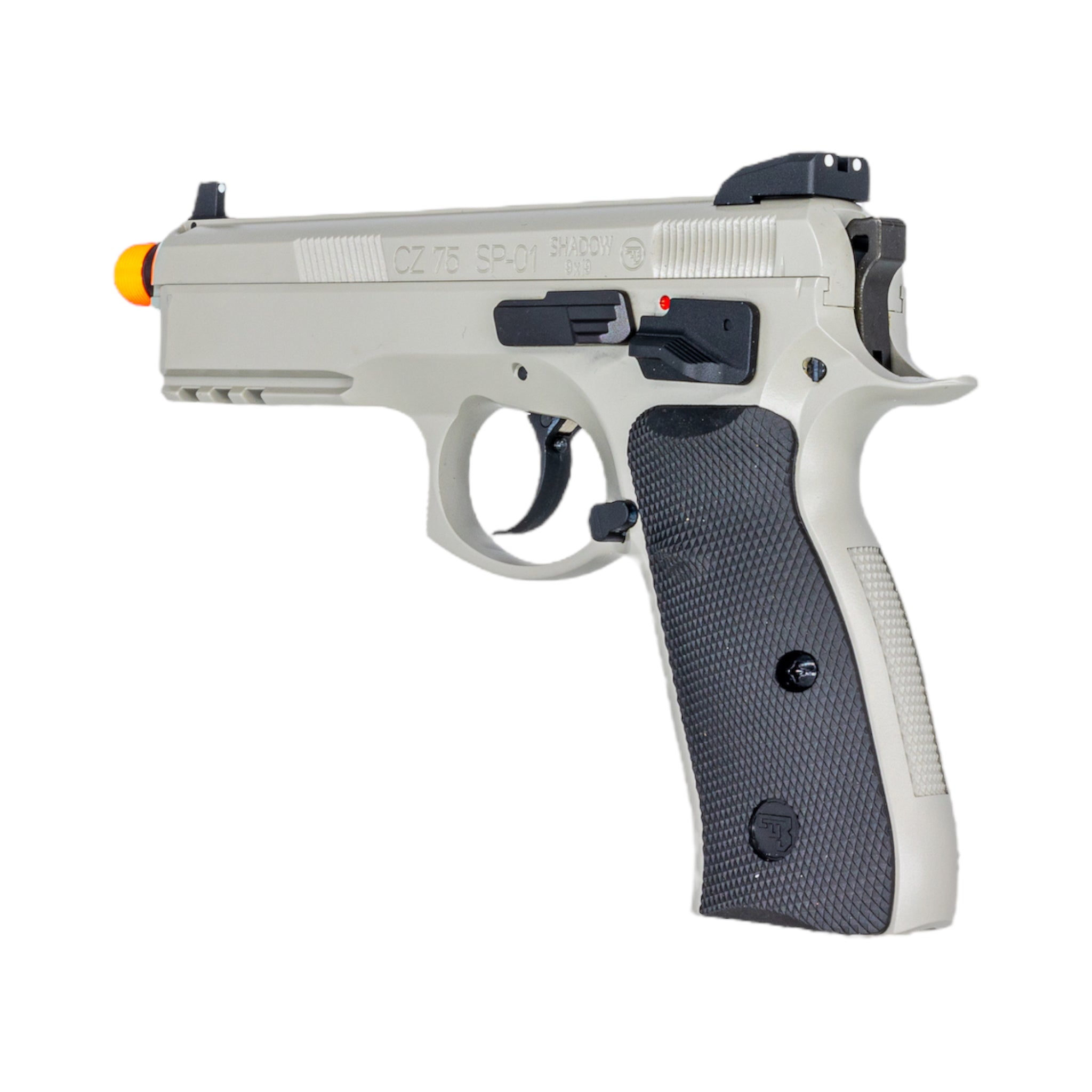 ASG CZ 75 SP-01 Shadow Gas Blowback Airsoft Pistol (Urban Gray) - ssairsoft.com