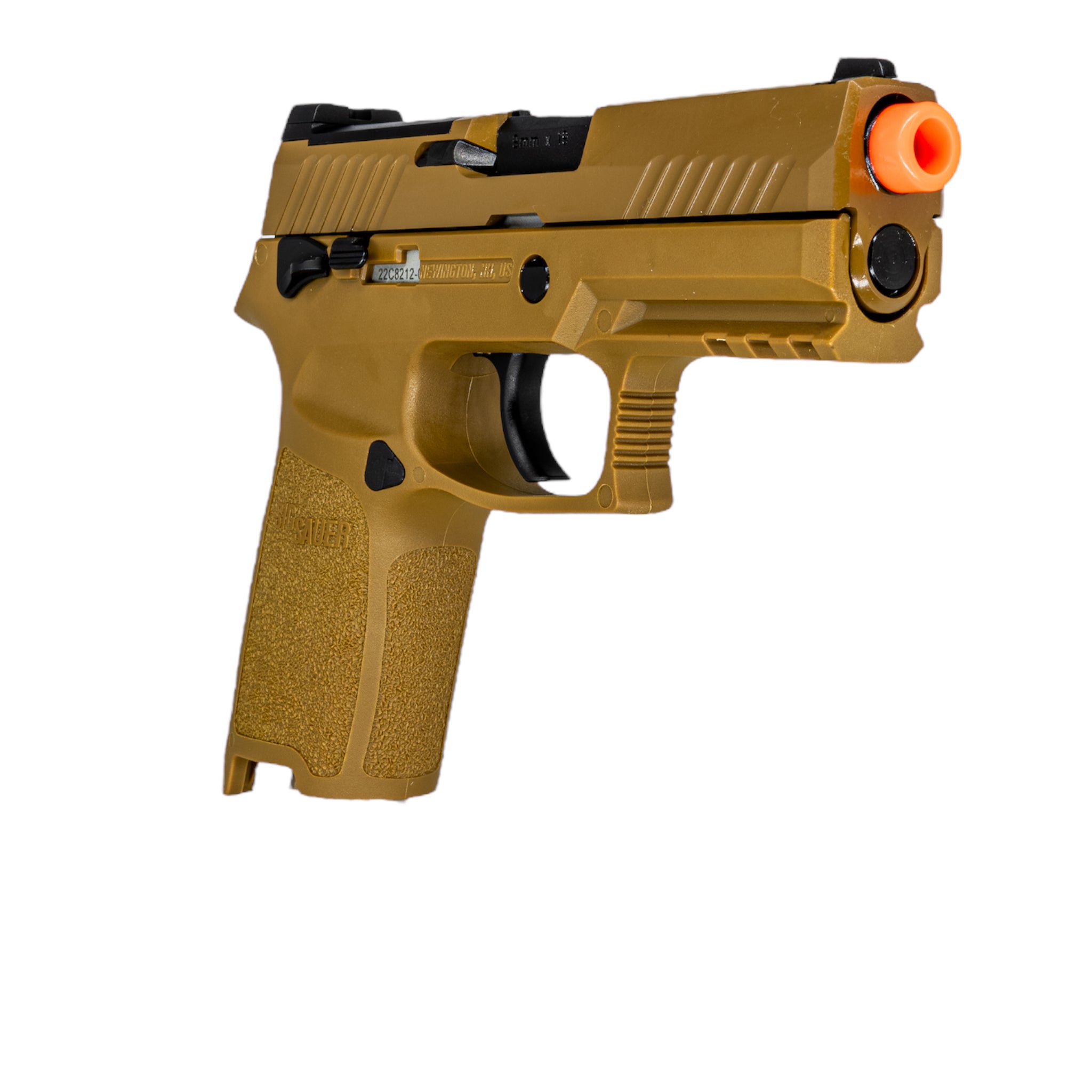 SIG Sauer ProForce P320 M18 Gas Blowback Airsoft Pistol (Tan) - ssairsoft.com