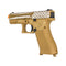 SS Airsoft Custom Glock G19x Laser Engraved Flag (Tan) - ssairsoft.com