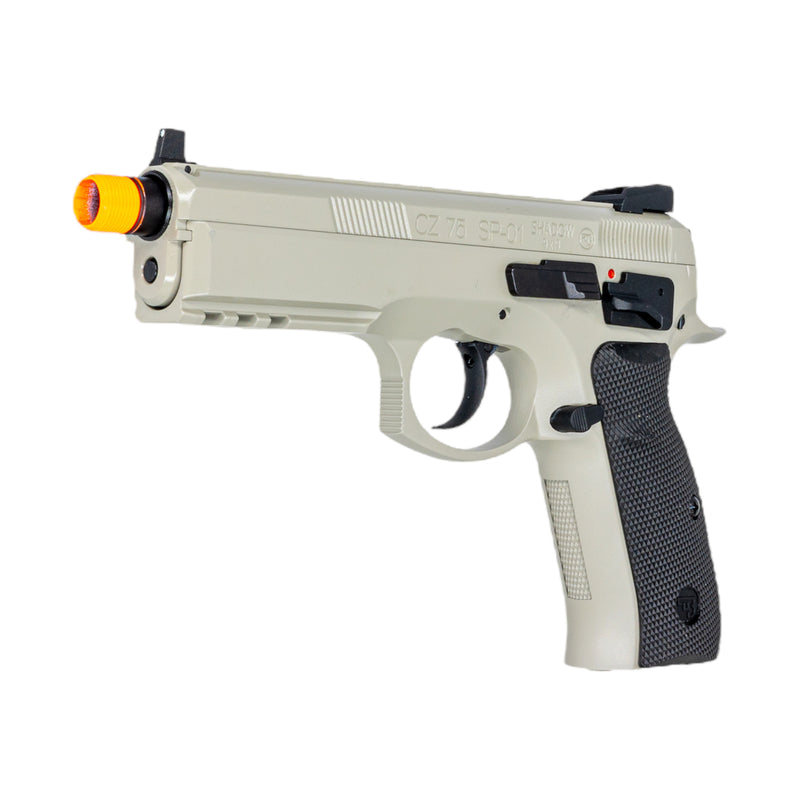 ASG CZ 75 SP-01 Shadow Gas Blowback Airsoft Pistol (Urban Gray) - ssairsoft.com