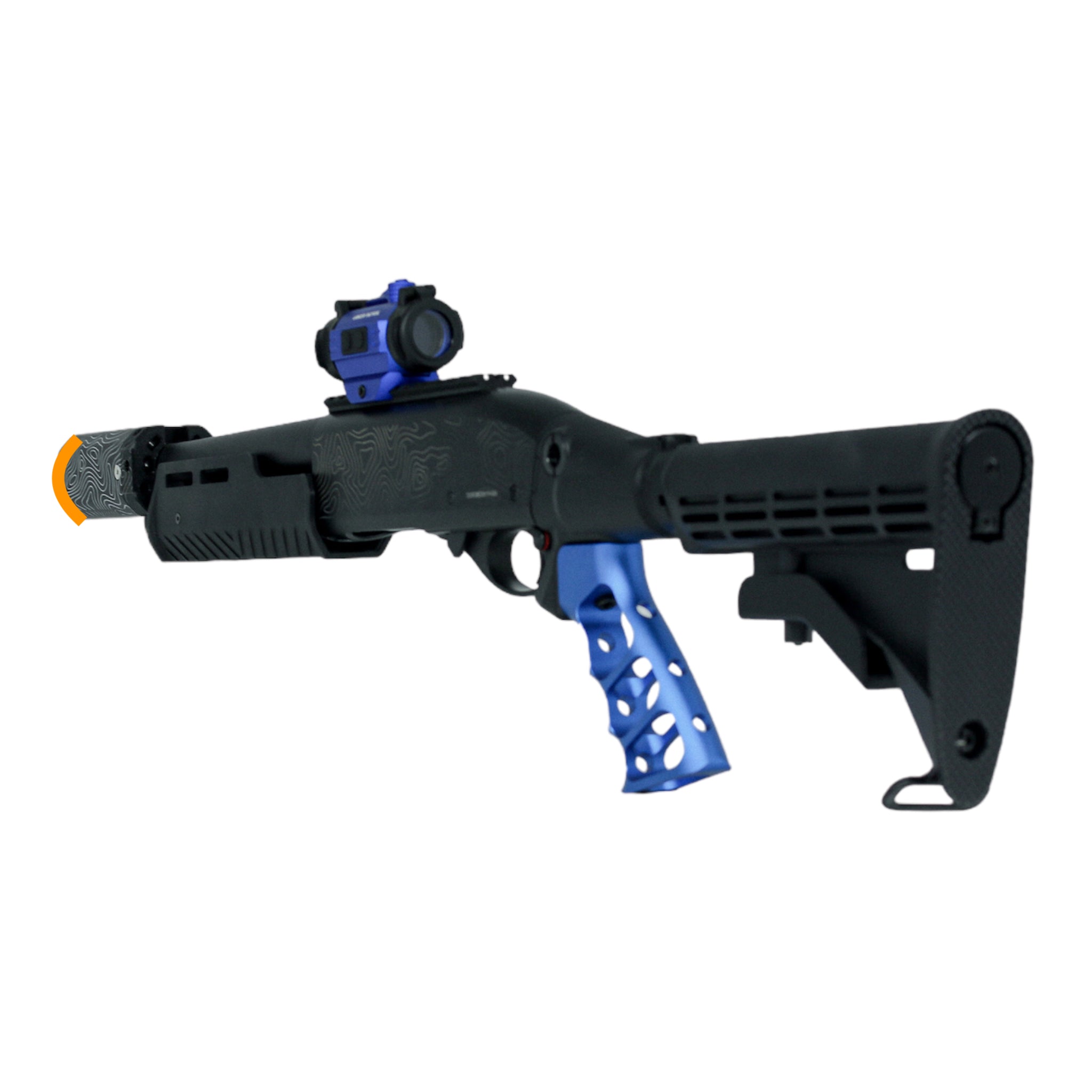 SS Airsoft Custom Shotgun Reaper - Liquid Blue - ssairsoft.com