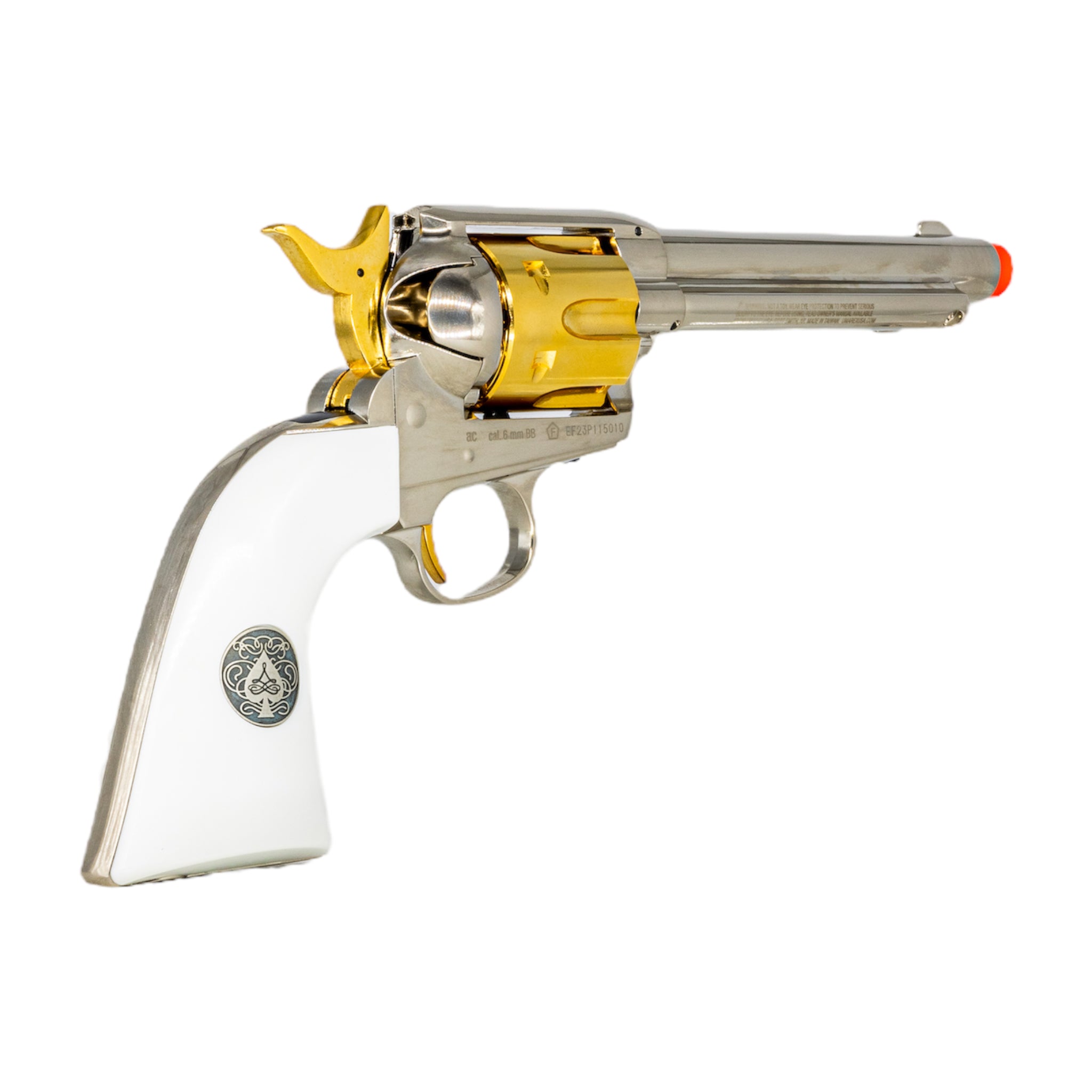 Umarex Elite Force Legends Smokewagon 6-Shot CO2 Revolver: Gold Accent  Limited Edition