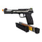 G&G Airsoft Piranha SL Gas Blowback Airsoft Pistol 6mm - Silver - ssairsoft.com