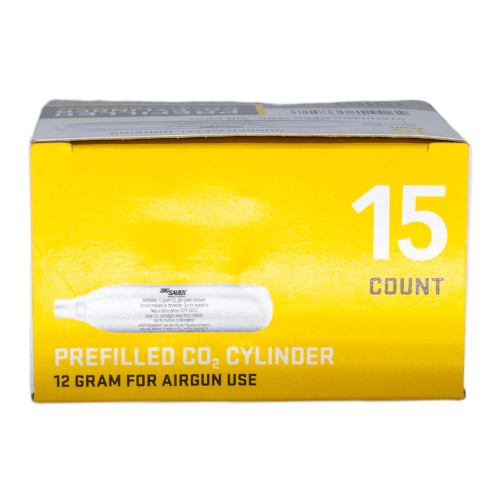 SIG Sauer 12g CO2 Cartridges (15-Pack) - ssairsoft.com