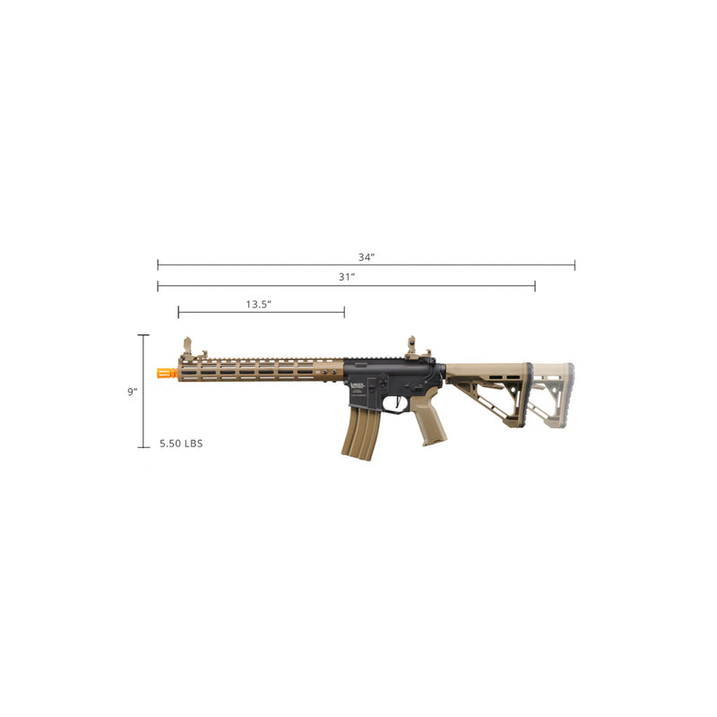 Lancer Tactical Gen 2 Archon 14" M-LOK Proline Series M4 Airsoft Rifle w/ Delta Stock - ssairsoft