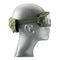 Lancer Tactical Aero Protective Airsoft Goggles - Clear Lens - ssairsoft.com