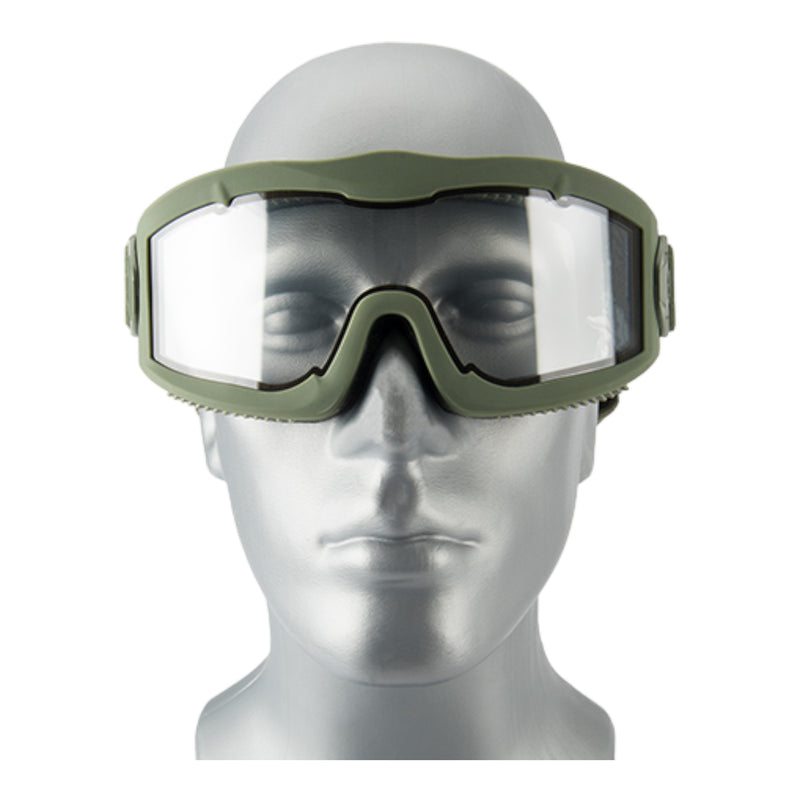 lancer tactical aero goggles LANCER TACTICAL AERO PROTECTIVE BLACK AIRSOFT GOGGLES CLEAR LENS | Goggles | SS Airsoft