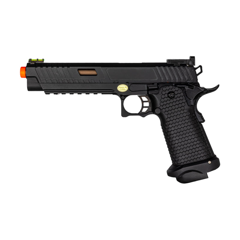 Golden Eagle Hi-Capa Pistol w/ Vented Slide (Black/Bronze) - ssairsoft.com