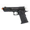 EMG TTI Licensed JW4 2011 Pit Viper Full Auto Select Fire Airsoft Training Pistol (Model: All Black / Green Gas)