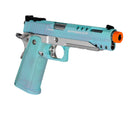 Pre-Owned Macaron Blue 1911 CP Hi-Capa Gas Blowback Airsoft Pistol