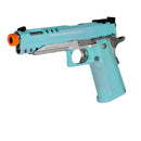 Pre-Owned Macaron Blue 1911 CP Hi-Capa Gas Blowback Airsoft Pistol