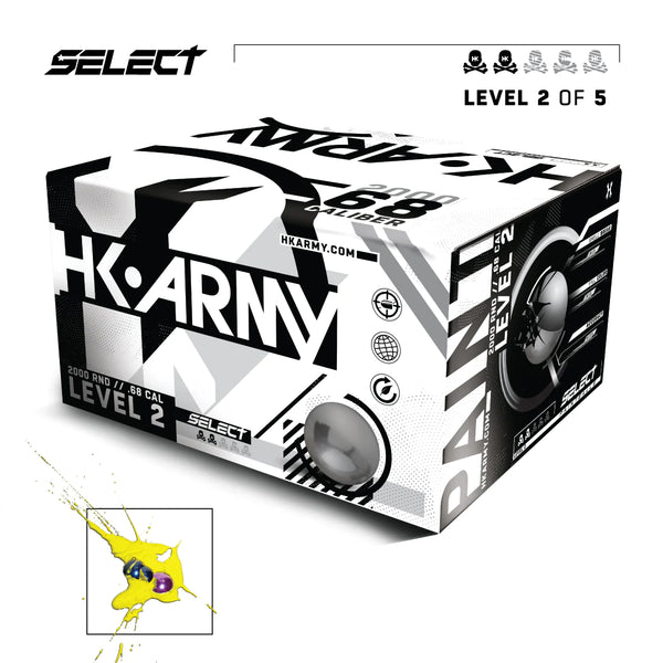 HK Army Select Paintballs Level 2 (2000rds) - ssairsoft.com