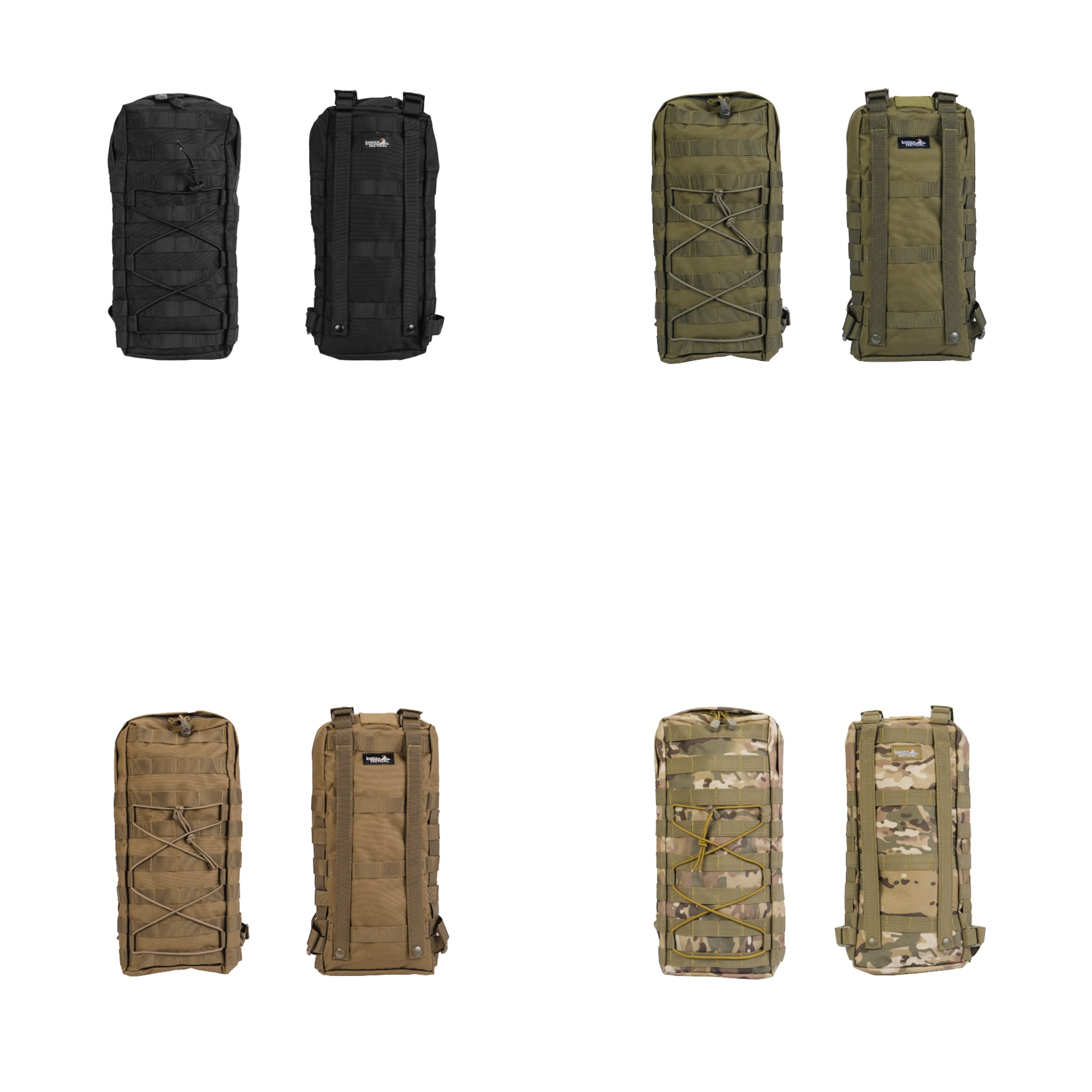 Lancer Tactical Nylon Molle Attachable Hydration Backpack - ssairsoft.com