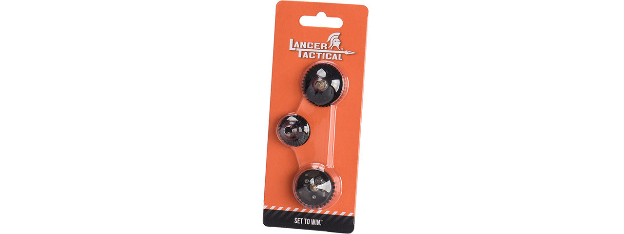 Lancer Tactical 14:1 High Speed Steel CNC Bearing Gear Set - ssairsoft.com