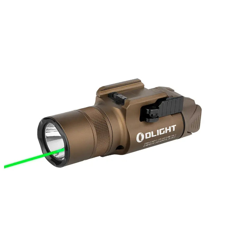 Olight Baldr Pro-R Rechargeable Tactical Light w/ Green Laser - ssairsoft.com