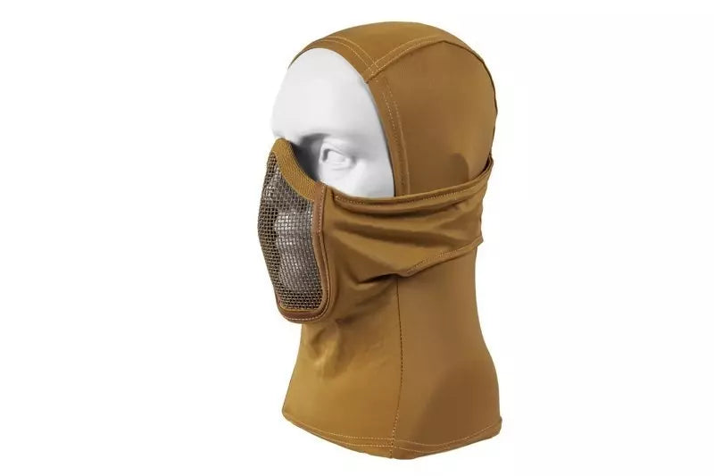 Specna Arms Balaclava hoodie with protector - Tan