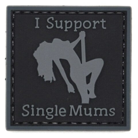 Patch PVC "I Support Single Mums" - ssairsoft.com