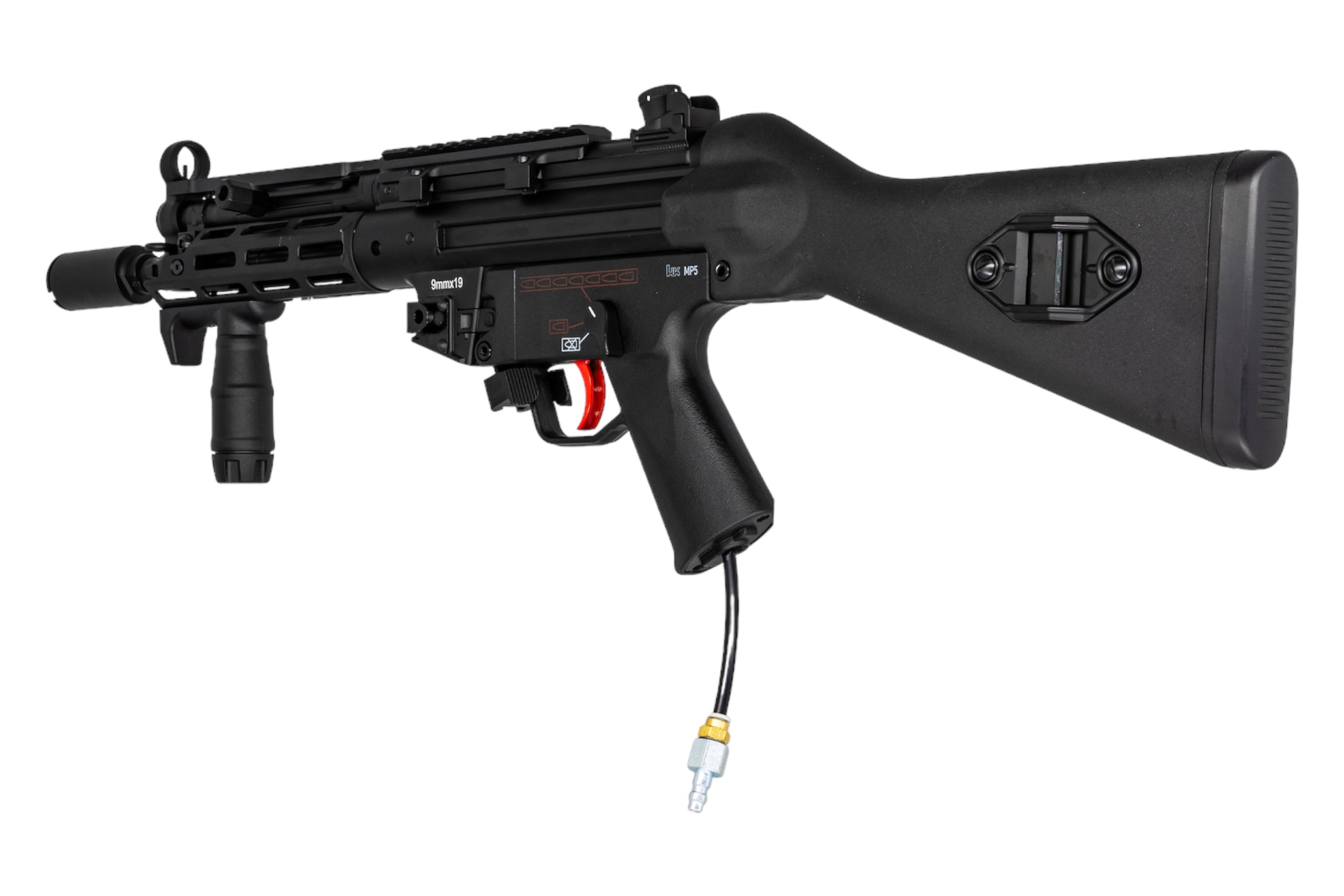 SS Airsoft Custom HPA MP5 - Spec Ops - ssairsoft.com