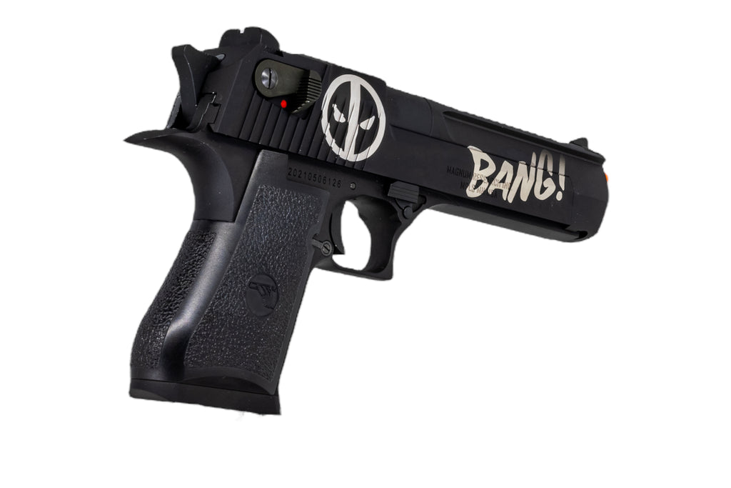 SS Airsoft Custom Desert Eagle - Deadpool | Custom Builds | SS Airsoft ...