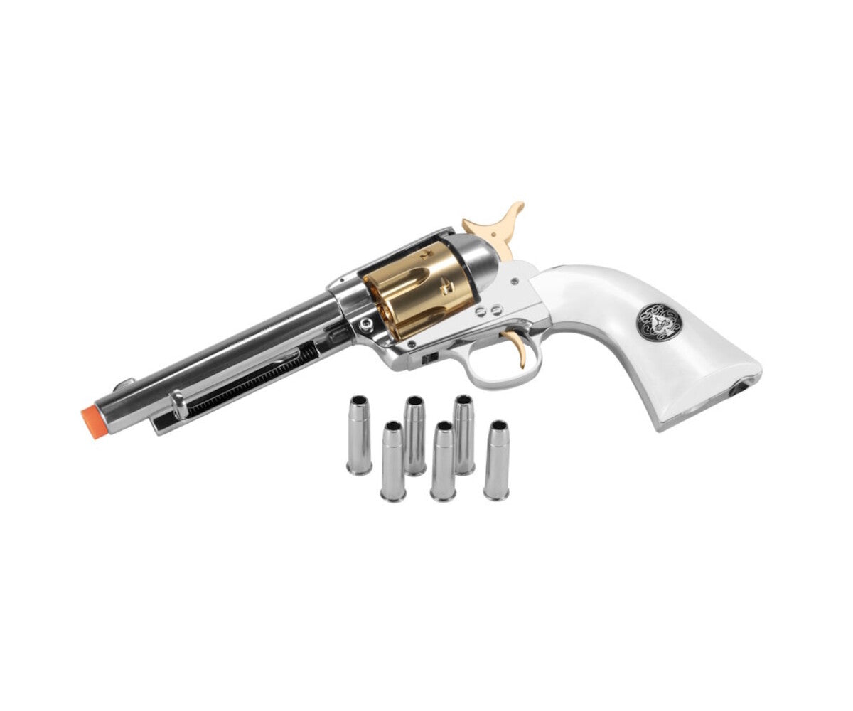 Legends Smoke Wagon 6mm Revolver Limited Edition GOLD - ssairsoft.com
