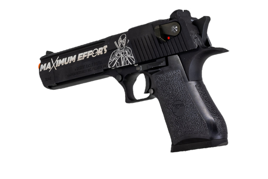 SS Airsoft Custom Desert Eagle - Deadpool | Custom Builds | SS Airsoft ...
