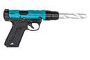 Makita inspired Action Army AAP-01 "Assassin" Airsoft Gas Blowback Pistol - ssairsoft.com