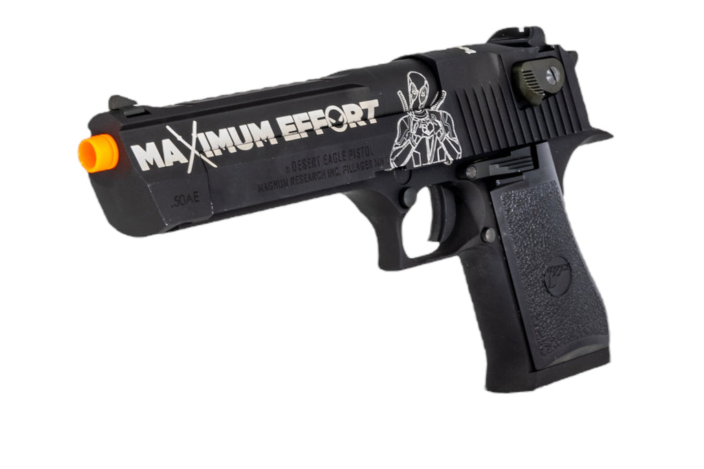SS Airsoft Custom Desert Eagle - Deadpool | Custom Builds | SS Airsoft ...