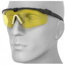 AMA Protective Shooting Glasses Black Frame - Lense - YELLOW - ssairsoft.com