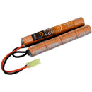 Lancer Tactical Airsoft NiMH 9.6v 1600 mAh Nunchuck Battery - ssairsoft.com