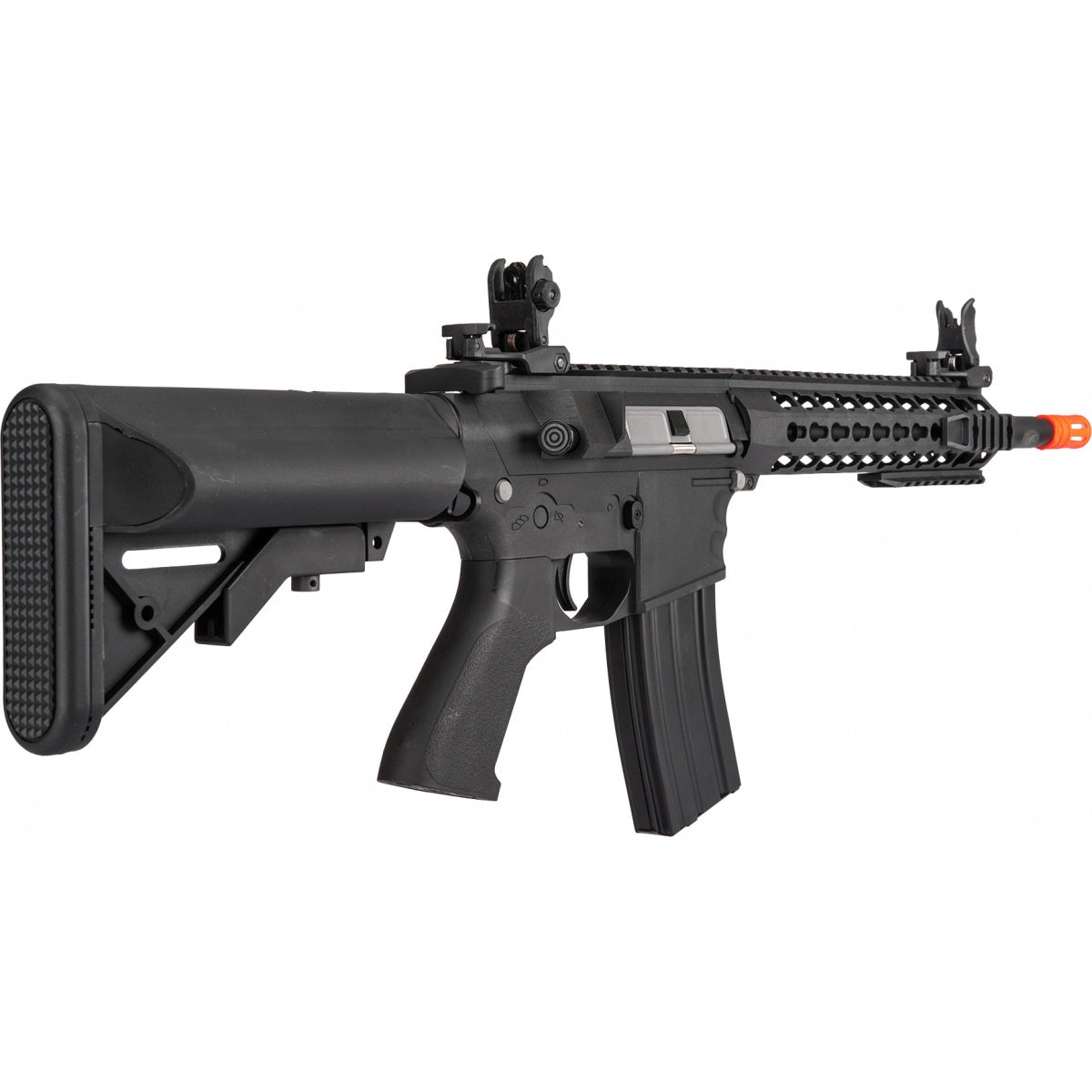 Lancer Tactical Gen 2 10"Keymod M4 Evo AEG Airsoft Rifle Battery and Charger Included - ssairsoft.com
