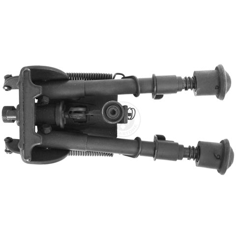 DBoys Full Metal Heavy Duty Spring-Loaded Universal Bipod for Airsoft Rifles - Adjustable & Folding - ssairsoft.com