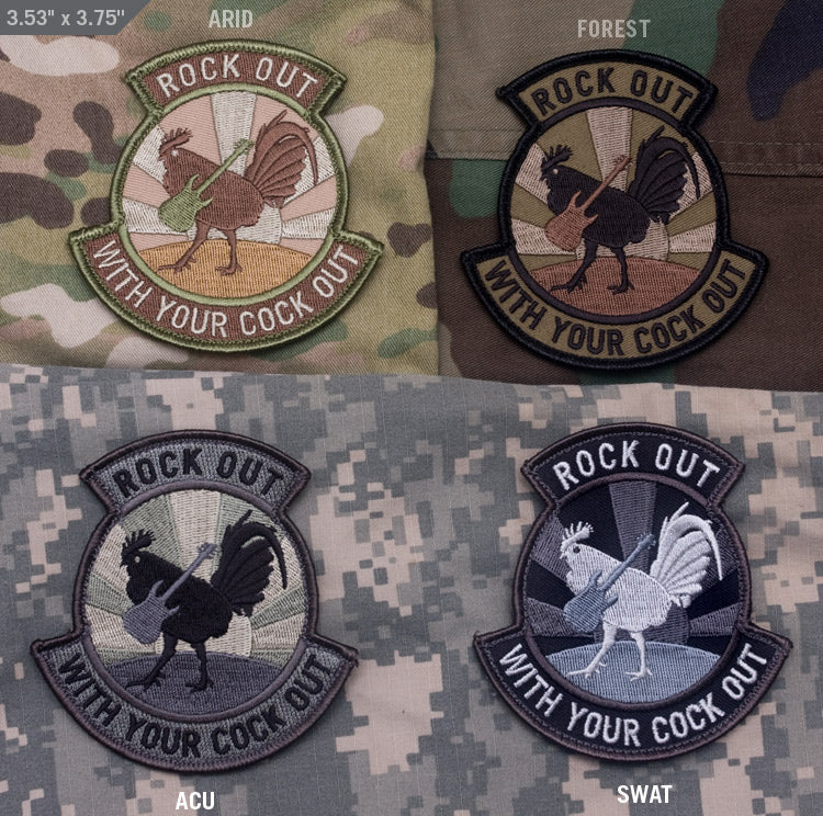 MSM Rock Out Patch - ssairsoft.com
