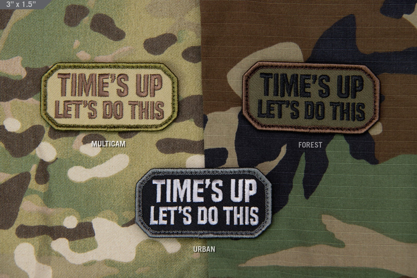 MSM Times Up Morale Patch | SS Airsoft | Atlanta GA