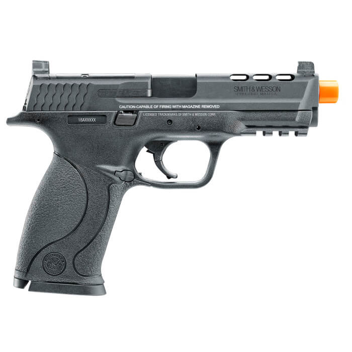 S&W M&P9 PERFORMANCE CENTER - Fully Licensed Gas Blowback -6MM-BLACK (By VFC)