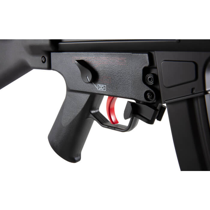 Elite Force Airsoft  MP5 Black-Limited Edition with Mlok rail and Sight rail - ssairsoft.com
